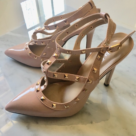 nude fashion shoes
